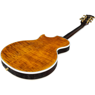 Custom Crown Supreme Desert Root Beer Burst Quilted Maple Top Electric Guitar - Image 6