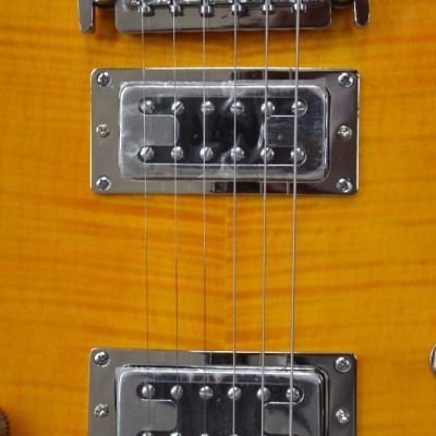 Custom Sovereign G6131MYF Malcolm Young Tiger Maple Top II Jet Electric Guitar - Image 13