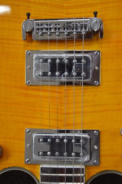 Custom Sovereign G6131MYF Malcolm Young Tiger Maple Top II Jet Electric Guitar - Image 13