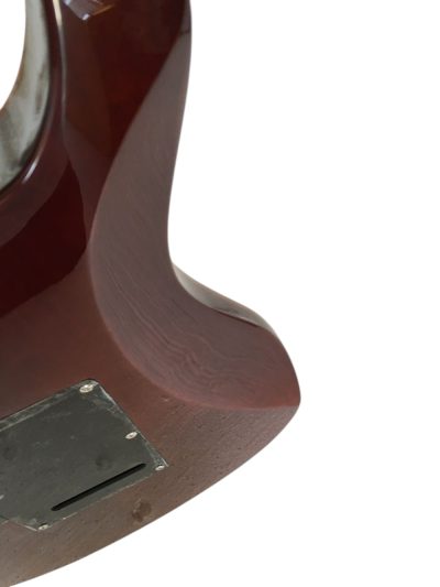 Custom Magnitude Modern Satin Flame Guitar Trans Charcoal Burst Finish - Image 12