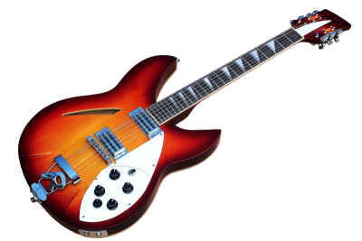 Custom Nova Tobacco Fireglo 360 12 String Electric Guitar - Image 8