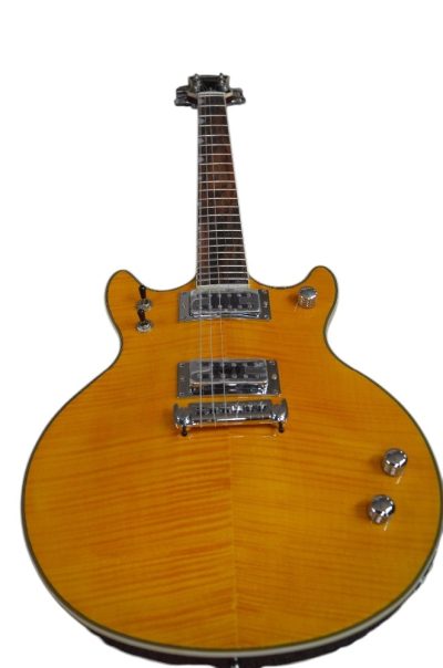 Custom Sovereign G6131MYF Malcolm Young Tiger Maple Top II Jet Electric Guitar - Image 8