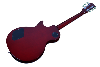 Custom Crown Heritage Cherry Sunburst Flame Maple Top Electric Guitar Open Coil Zebra Pickups - Image 9