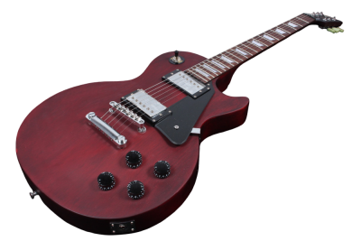 Custom Crown Studio Wine Red Satin Finish Electric Guitar - Image 9