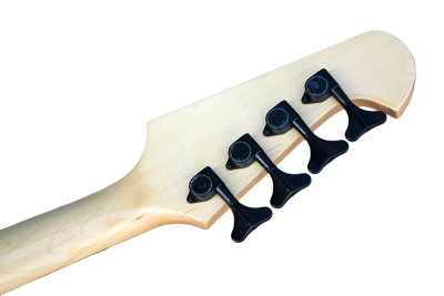 Custom Crown Natural Finish Thunderbird Tom 4 String Bass - Image 9