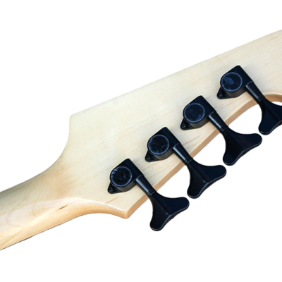 Custom Crown Natural Finish Thunderbird Tom 4 String Bass - Image 9