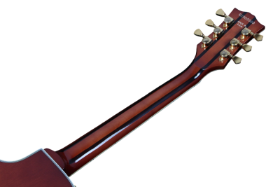 Custom Crown Supreme 25 50 Amber Flame Maple Top Electric Guitar - Image 9