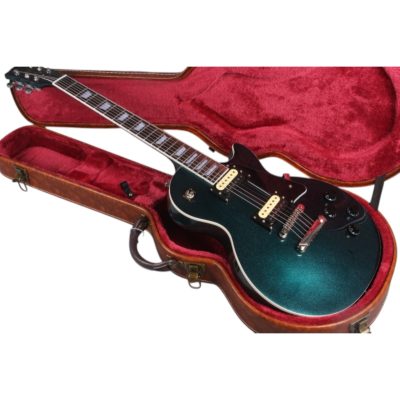 Custom Crown Teal Blue Flip Flop Finish Studio Electric Guitar - Image 8