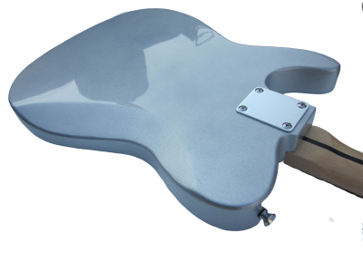 Custom Regent Silver Blacktop Vintage Alnico Humbuckers Jim Electric Guitar - Image 7
