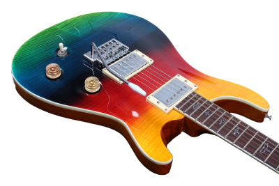 Custom Monarch Prism Meola Quilted Maple Top Electric Guitar - Image 8