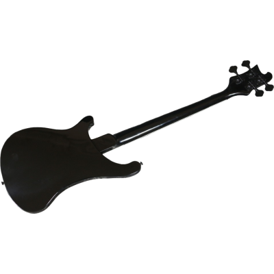Custom Nova 4003 Black Jetglo 4 String Bass Black Pickguard - Image 6