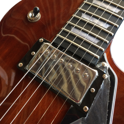 Custom Crown Studio Humbucker Pickups Aged Brown Guitar - Image 5