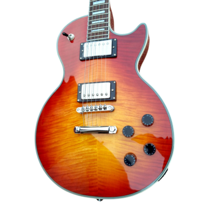 Custom Crown Heritage Cherry Sunburst Jimmy Electric Guitar