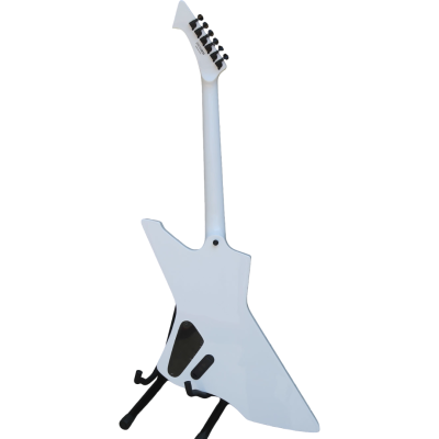 Custom Obsidian Hetfield Snakebyte Snow White Electric Guitar - Image 6