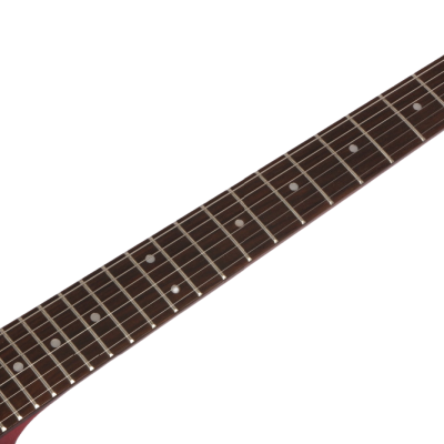 Custom Crown Joe Armstrong Junior Double Cut Red Electric Guitar - Image 9