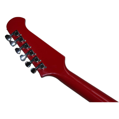 Custom Crown Cardinal Red Firebird VII 6 String Tremolo Guitar Mini Humbuckers - Image 2
