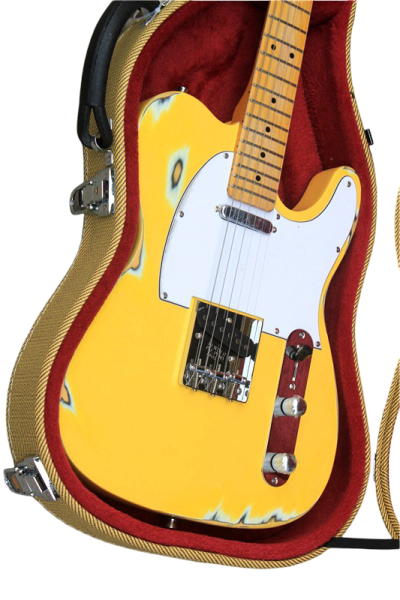 Custom Regent Butterscotch Blonde Bruce Aged Relic Guitar