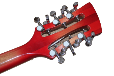 Custom Nova Cherry Fireglo 360 12 String Electric Guitar - Image 2