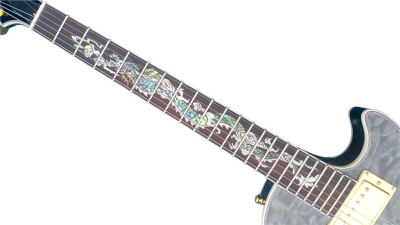 Custom Crown Abalone Dragon Shell Inlay Electric Guitar - Image 5