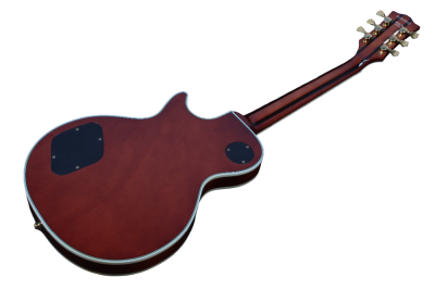 Custom Crown Supreme 25 50 Amber Flame Maple Top Electric Guitar - Image 4
