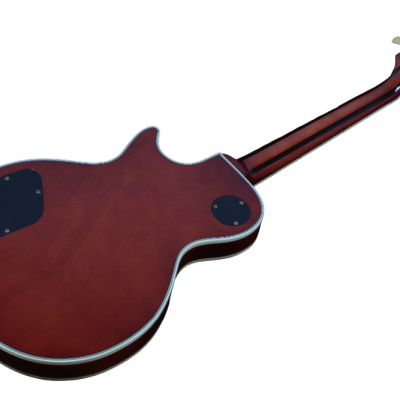 Custom Crown Supreme 25 50 Amber Flame Maple Top Electric Guitar - Image 4