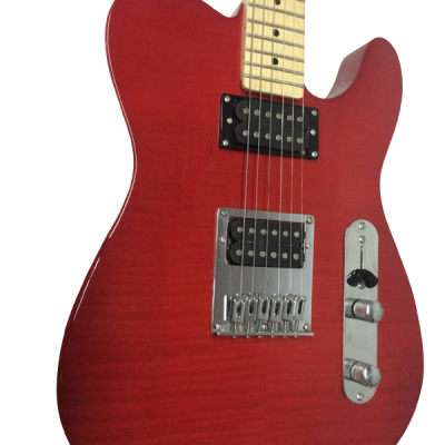 Custom Regent Crimson Red Transparent John 5 FMT HH Dual Humbucker Setup Electric Guitar