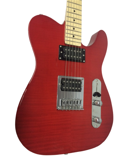 Custom Regent Crimson Red Transparent John 5 FMT HH Dual Humbucker Setup Electric Guitar