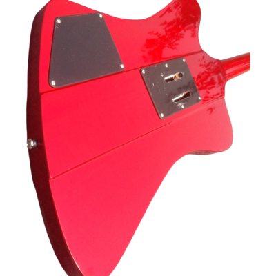 Custom Crown Cardinal Red Firebird VII 6 String Tremolo Electric Guitar - Image 5
