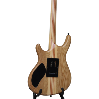 Custom Onyx Regius 6 Black Cherry Burst Tremolo Electric Guitar - Image 4