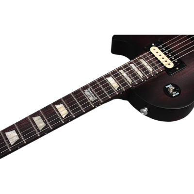 Custom Crown Studio Satin Wino Cantrell Red Burgundy Wine Red Stain Electric Guitar - Image 5