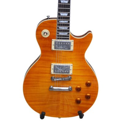 Custom Crown Standard Honeyburst Faded Amber Flamed Maple Top Electric Guitar