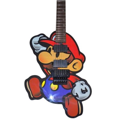Custom Axis Mario Tremolo 6 String Electric Guitar