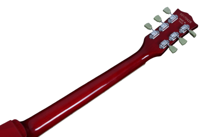 Custom Crown Appetite Amber Flame Maple Top Electric Guitar Open Coil Zebra Pickups - Image 4