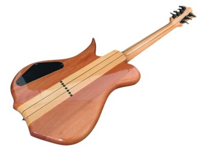Custom Vesper Languedoc Region Natural Spalted Maple Weneer Finish 7 String Guitar - Image 11