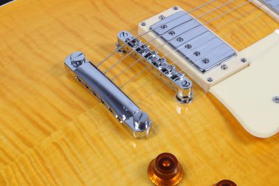 Custom Crown Standard Honeyburst Gradient Flamed Maple Top Electric Guitar - Image 3