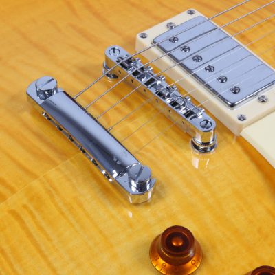 Custom Crown Standard Honeyburst Gradient Flamed Maple Top Electric Guitar - Image 3