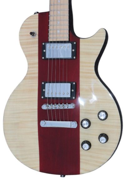 Custom Crown Spotlight Walnut Strip Running Straight Down 6 String Guitar