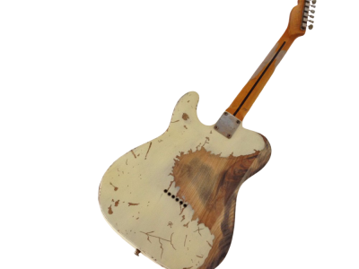 Custom Regent Micawber Heavy Relic Blonde Finish Aged Guitar - Image 4