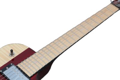 Custom Crown Spotlight Walnut Strip Running Straight Down 6 String Guitar - Image 3