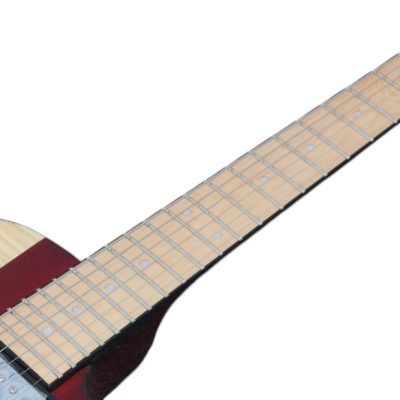 Custom Crown Spotlight Walnut Strip Running Straight Down 6 String Guitar - Image 3