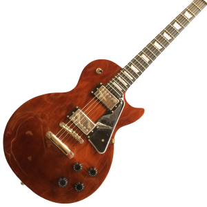 Custom Crown Studio Humbucker Pickups Aged Brown Guitar