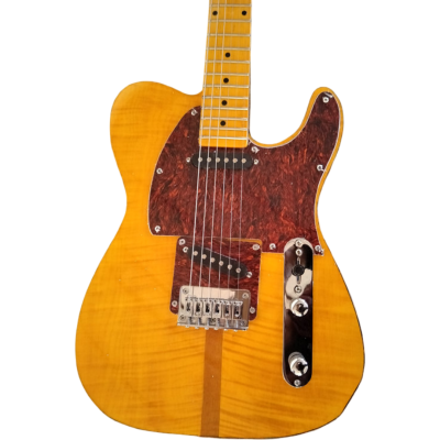 Custom Oligarch Prince Mad Cat Leopard Pickguard Book Matched Flamed Maple Guitar