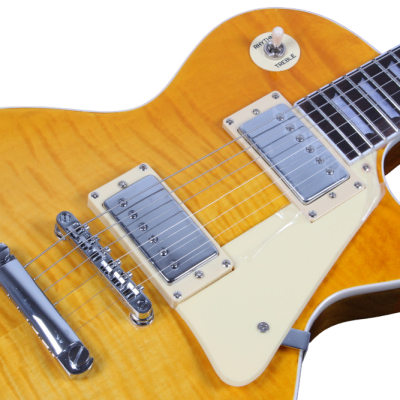 Custom Crown Standard Honeyburst Gradient Flamed Maple Top Electric Guitar - Image 5