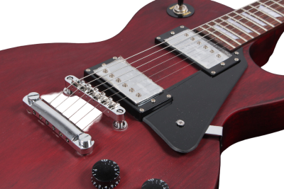 Custom Crown Studio Wine Red Satin Finish Electric Guitar - Image 4