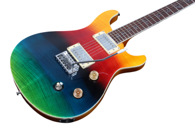 Custom Monarch Prism Meola Quilted Maple Top Electric Guitar