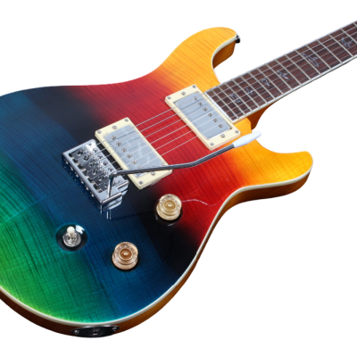 Custom Monarch Prism Meola Quilted Maple Top Electric Guitar