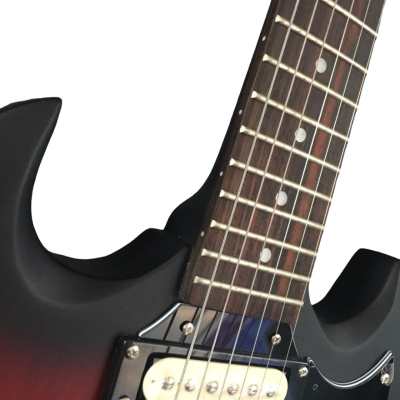 Custom Crown SG Angus Cherry Cardinal Red Burst 6 String Guitar - Image 8