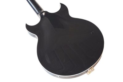 Custom Crown Johnny A Black Bigsby Vibrato Tailpiece Guitar - Image 4