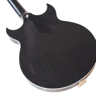 Custom Crown Johnny A Black Bigsby Vibrato Tailpiece Guitar - Image 4