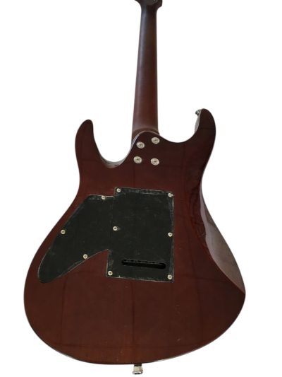 Custom Magnitude Modern Satin Flame Guitar Trans Charcoal Burst Finish - Image 8